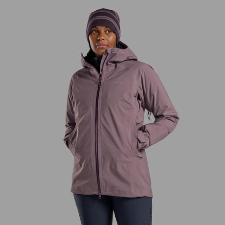 Moonscape Montane Women's Phase Waterproof Jacket Front