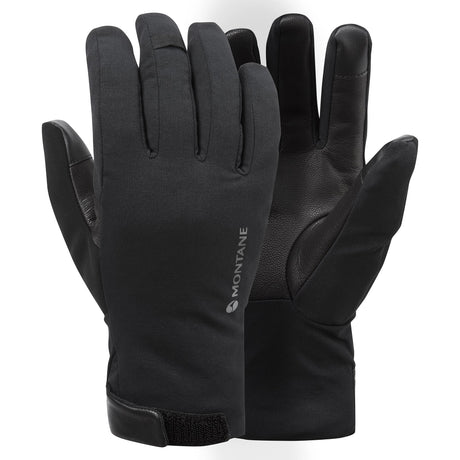 Black Montane Duality Insulated Waterproof Gloves Front