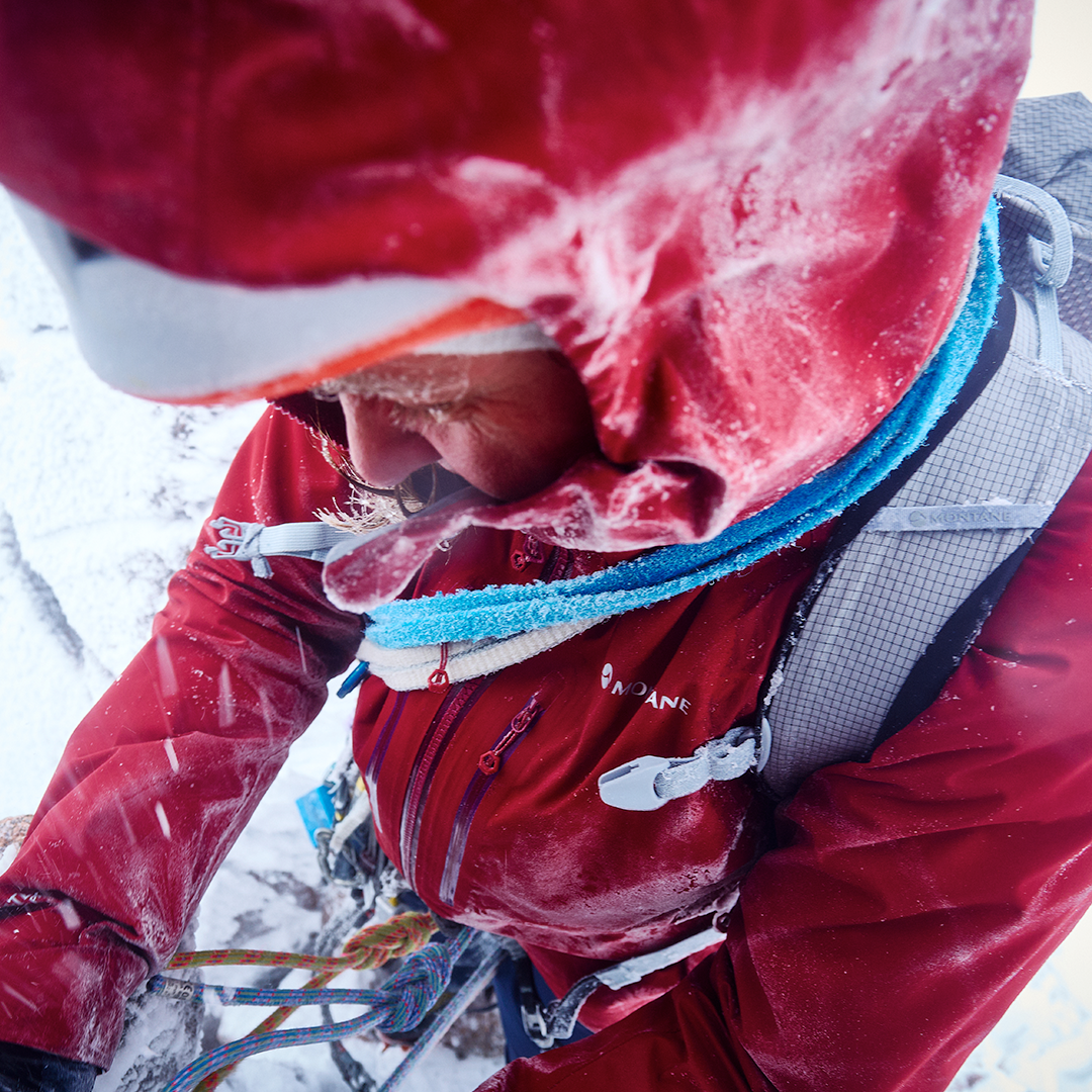 Dark Maple Montane Women's Alta XT Waterproof Jacket Campaign Image 1