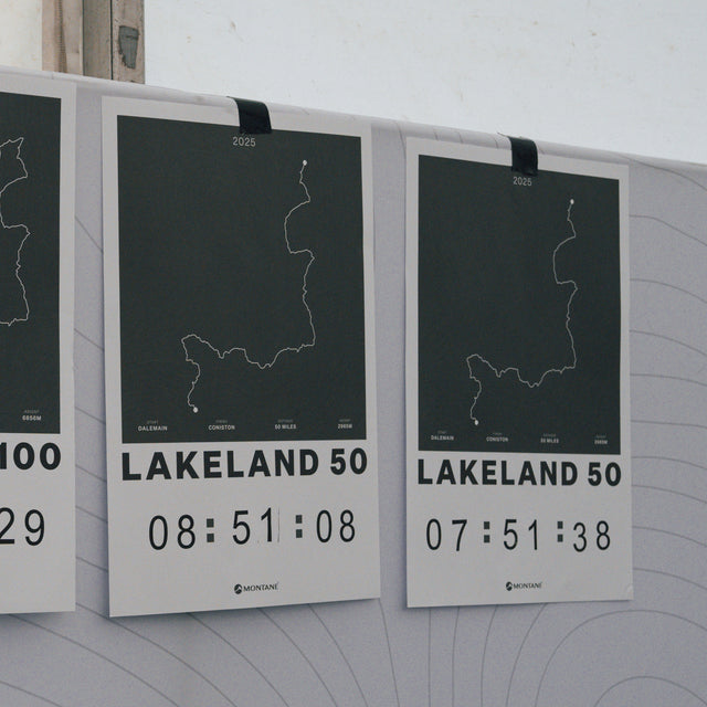 Montane Lakeland 2025 Finishers Poster