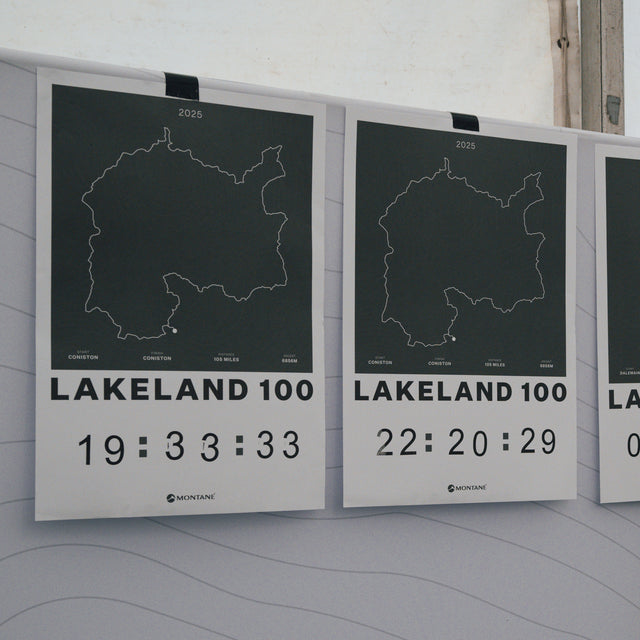 Montane Lakeland 2025 Finishers Poster