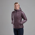 Moonscape Montane Women's Anti-Freeze Hooded Down Jacket Model 3