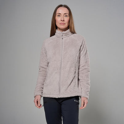 Oyster Montane Women's Caldus 2.0 Fleece Jacket Front FCALJOYS