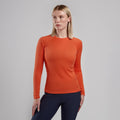 Tigerlily Montane Women's Dart Long Sleeve T-Shirt Model Front