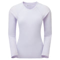 Lilac Haze Montane Women's Dart Nano Long Sleeve T-Shirt Regular Fit Front