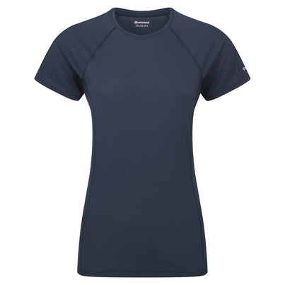 Lilac Haze Montane Women's Dart Nano Reg Fit T-Shirt Front FDNTRLIL