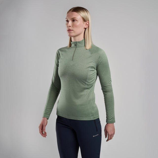 Montane Women's Dart Zip Neck T-Shirt