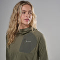 Caper Montane Women's Dart XT Thermal Hoodie Model 4 FDTXHCAP