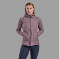 Moonscape Montane Women's Featherlite Hooded Windproof Jacket Model 3