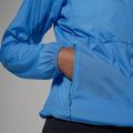 Cornflower Montane Women's Featherlite Hooded Windproof Jacket Model 5