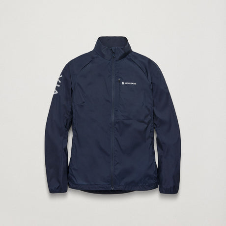 Eclipse Blue Montane Women's Featherlite Windproof Jacket Front