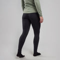 Black Montane Women's Fury Fleece Pants Model Back