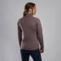 Moonscape Montane Women's Fury Lite Fleece Jacket Model Back