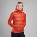 Tigerlily Montane Women's Icarus Lite Hooded Jacket Model 3