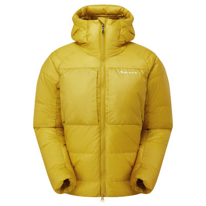 Ginkgo Gold Montane Women's Kamen XT Hooded Down Jacket Front