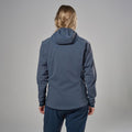 Dark Sky Montane Women's Khamsin Lite Hooded Softshell Jacket Model Back FKHLHDAS