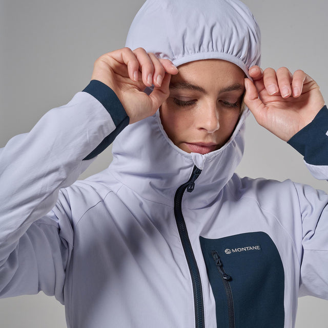 Montane Women's Khamsin Lite Hooded Softshell Jacket