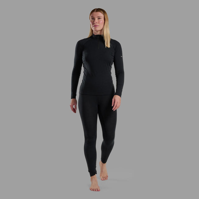 Montane Women's Malli Long Sleeve Zip Merino T-Shirt