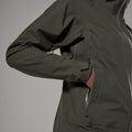 Moss Montane Women's Norste XT Waterproof Jacket Model 4