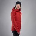 Saffron Red Montane Women's Phase XT Waterproof Jacket Model 3