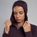 Mulberry Montane Women's Protium Lite Hooded Fleece Jacket Model 4