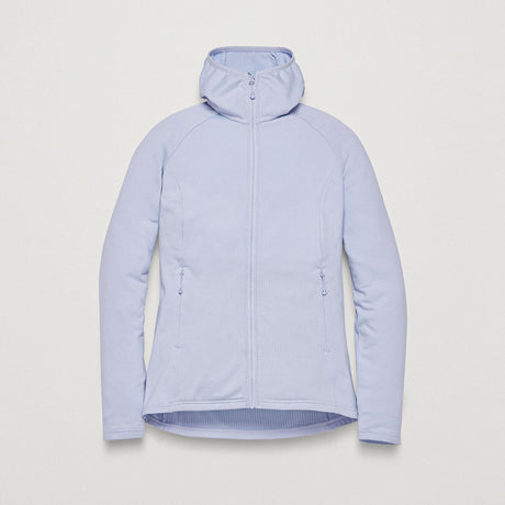Lilac Haze Montane Women's Protium Hooded Fleece Jacket Front FPRHOLIL