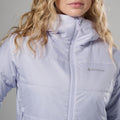 Lilac Haze Montane Women's Prism Hooded Insulated Jacket Model 4