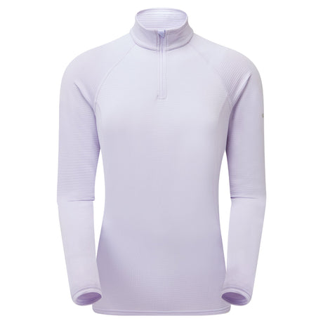Sea Mist Montane Women's Protium Lite Pull On Fleece Front