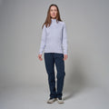 Lilac Haze Montane Women's Protium Fleece Jacket Model 3 FPRMJLIL
