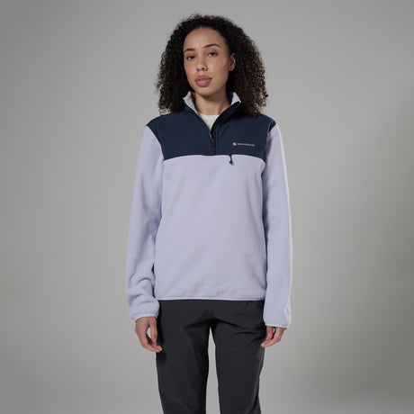 Lilac Haze Montane Women's Roco Fleece Pull On Front