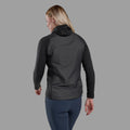 Black Montane Women's Sirocco Lite Hooded Insulated Jacket Model Back