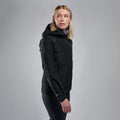 Black Montane Women's Spirit Waterproof Jacket Model 4