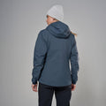 Dark Sky Montane Women's Sirocco XT Hooded Insulated Jacket Model Back FSXTHDAS