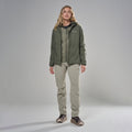 Moss Montane Women's Sirocco XT Hooded Insulated Jacket Model 3 FSXTHMOS