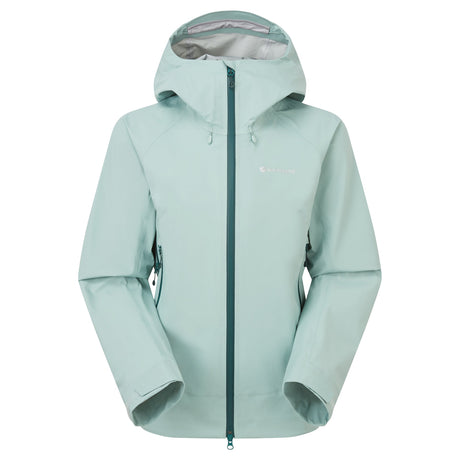 Sea Mist Montane Women's Torren Waterproof Jacket Front