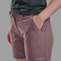 Moonscape Montane Women's Terra Stretch Lite Shorts Model 4