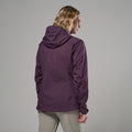 Mulberry Montane Women's Vortic Waterproof Jacket Model Back