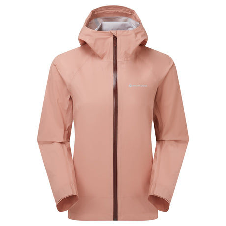 Pink Clay Montane Women's Vortic Waterproof Jacket Front