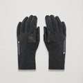 Black Montane Women's Khamsin Lite Softshell Gloves Front GFKLIBLA