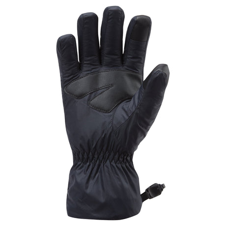 Black Montane Women's Respond Dry Line Insulated Waterproof Gloves Front GFRDGBLA