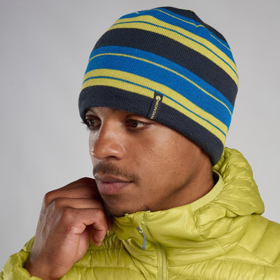 Eclipse Blue Montane Brew Beanie Hat Front