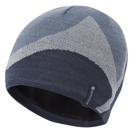 Eclipse Blue Montane Logo Beanie Hat Front