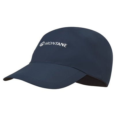 Eclipse Blue Montane Phase Lite Waterproof Cap Front