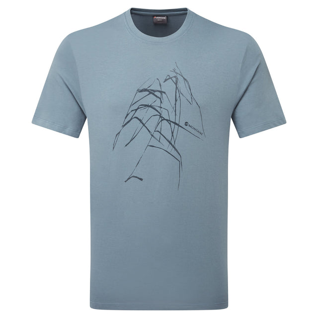 Montane Men's Abstract Mountain T-Shirt