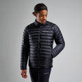 Black Montane Men's Anti-Freeze Down Jacket Model 3