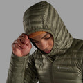 Caper Montane Men's Anti-Freeze Lite Hooded Down Jacket Model 5