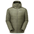 Caper Montane Men's Anti-Freeze Lite Hooded Down Jacket Front