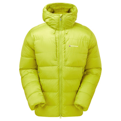 Citrus Spring Montane Men's Anti-Freeze XPD Hooded Down Jacket Front