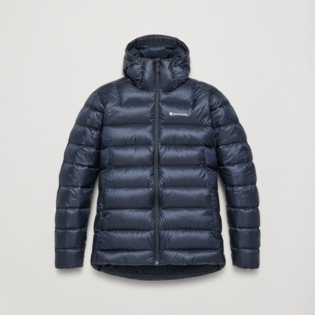 Eclipse Blue Montane Men's Anti-Freeze XT Hooded Down Jacket Front MAXTHECL