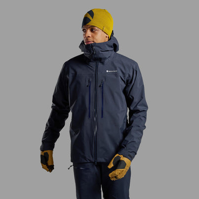 Eclipse Blue Montane Men's Alta XT Waterproof Jacket Front